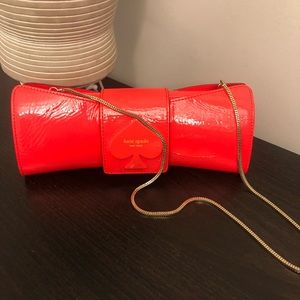 Kate spade patent leather clutch / shoulder bag